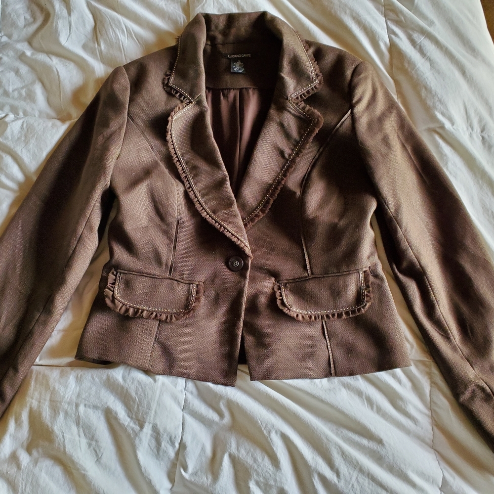 Brown blazer